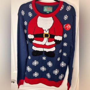 Ugly Christmas Sweater Brand Santa Sweater